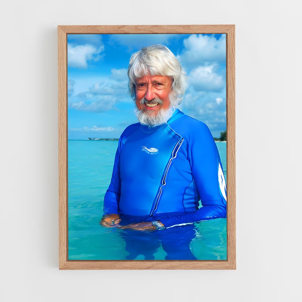 Poster L'Océan Éveillé – affiche Plongée sous-marine (vue 4)